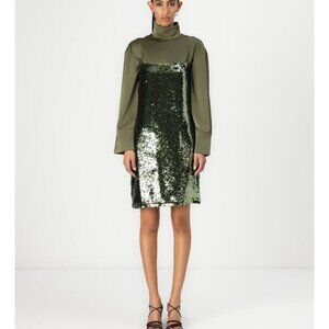 2nd Day LETICIAS - Cocktail dress Party dress Green Sequin 34/S